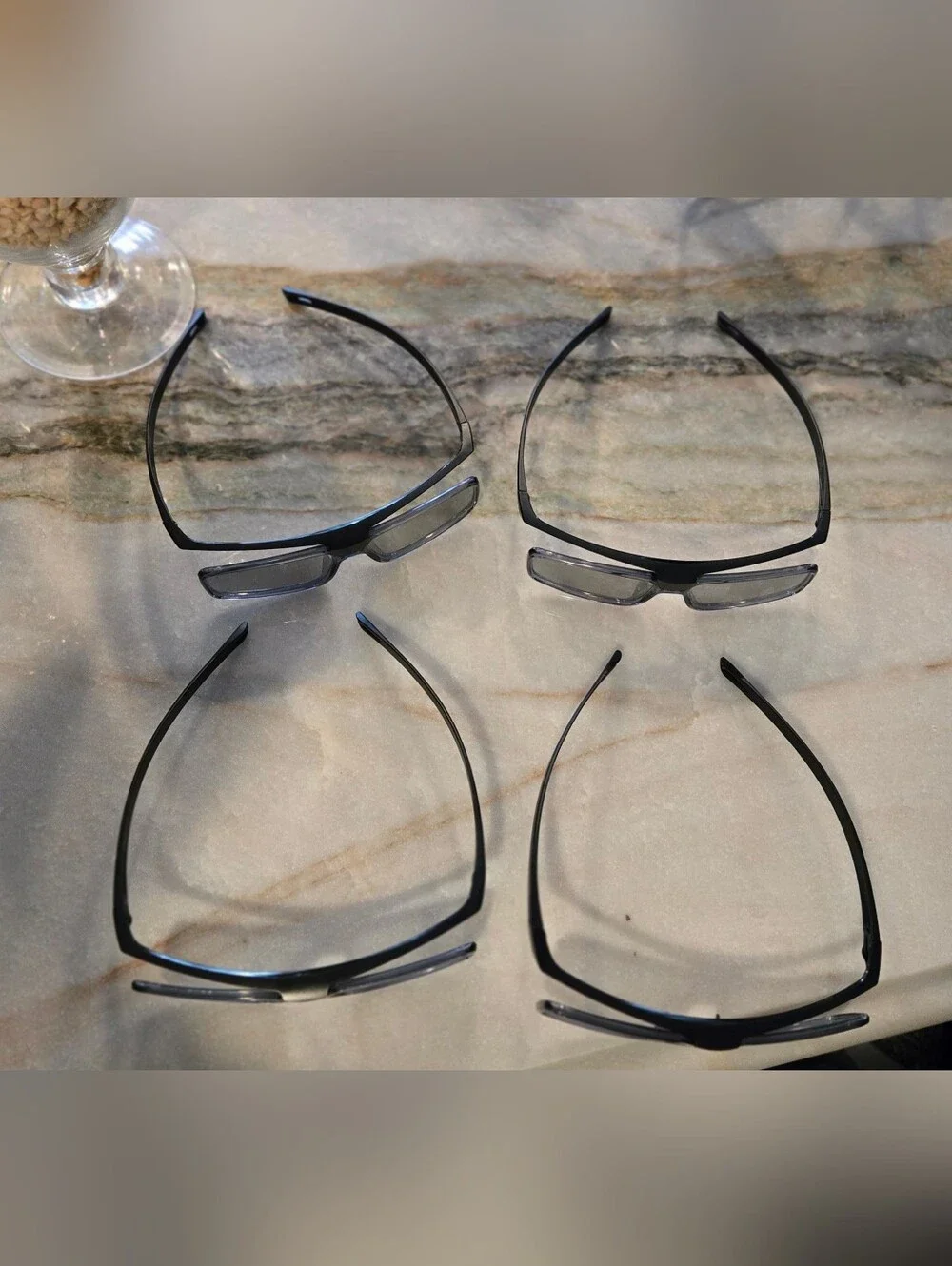 4 Pairs Sony 3D Glasses